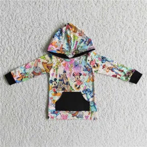 6 A22-16 Mickey hoodie long sleeve sweatshirt