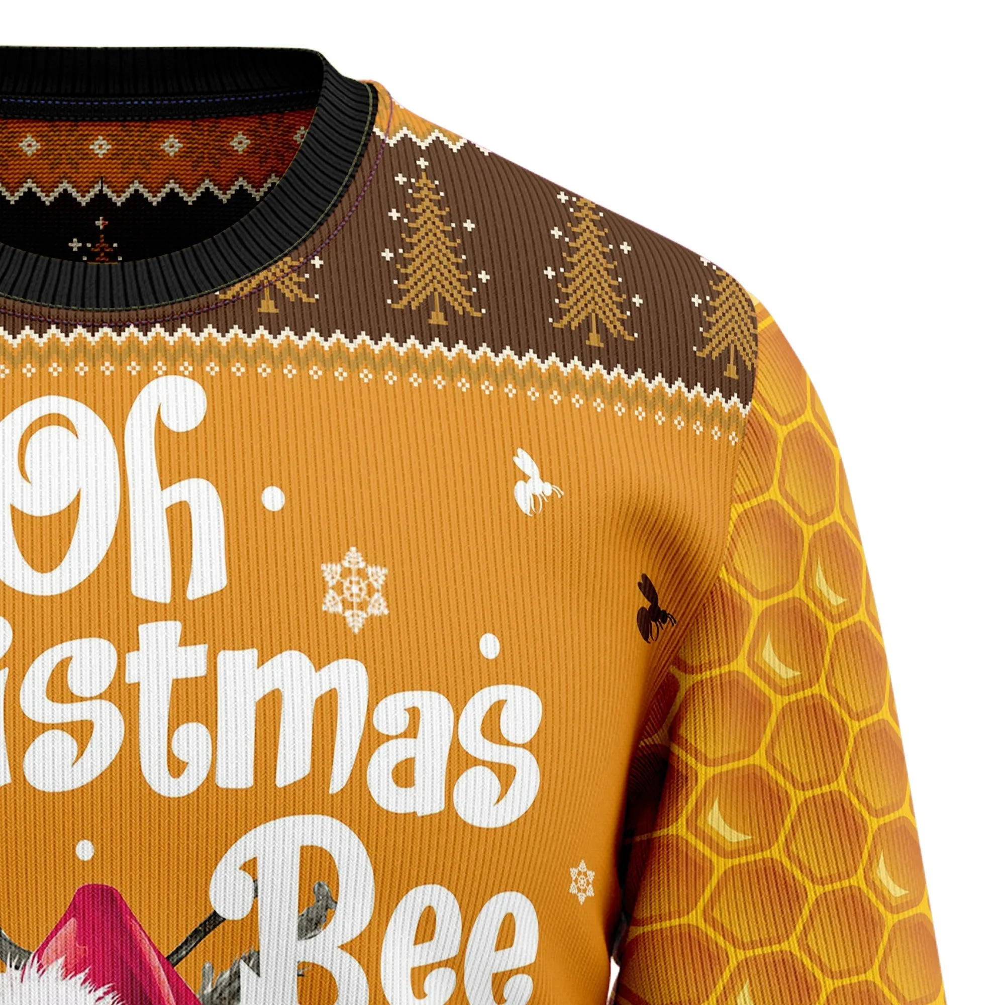 All-Over Print JulesRoche Christmas Ugly Sweater | Warm Holiday Comfort