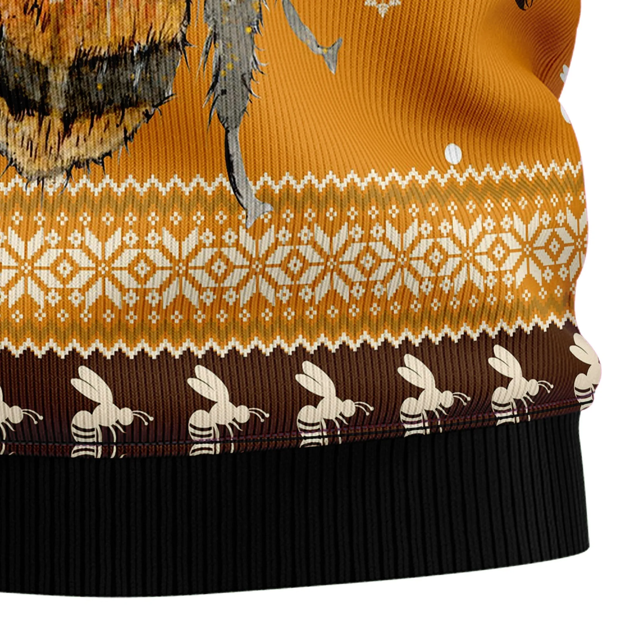 All-Over Print JulesRoche Christmas Ugly Sweater | Warm Holiday Comfort