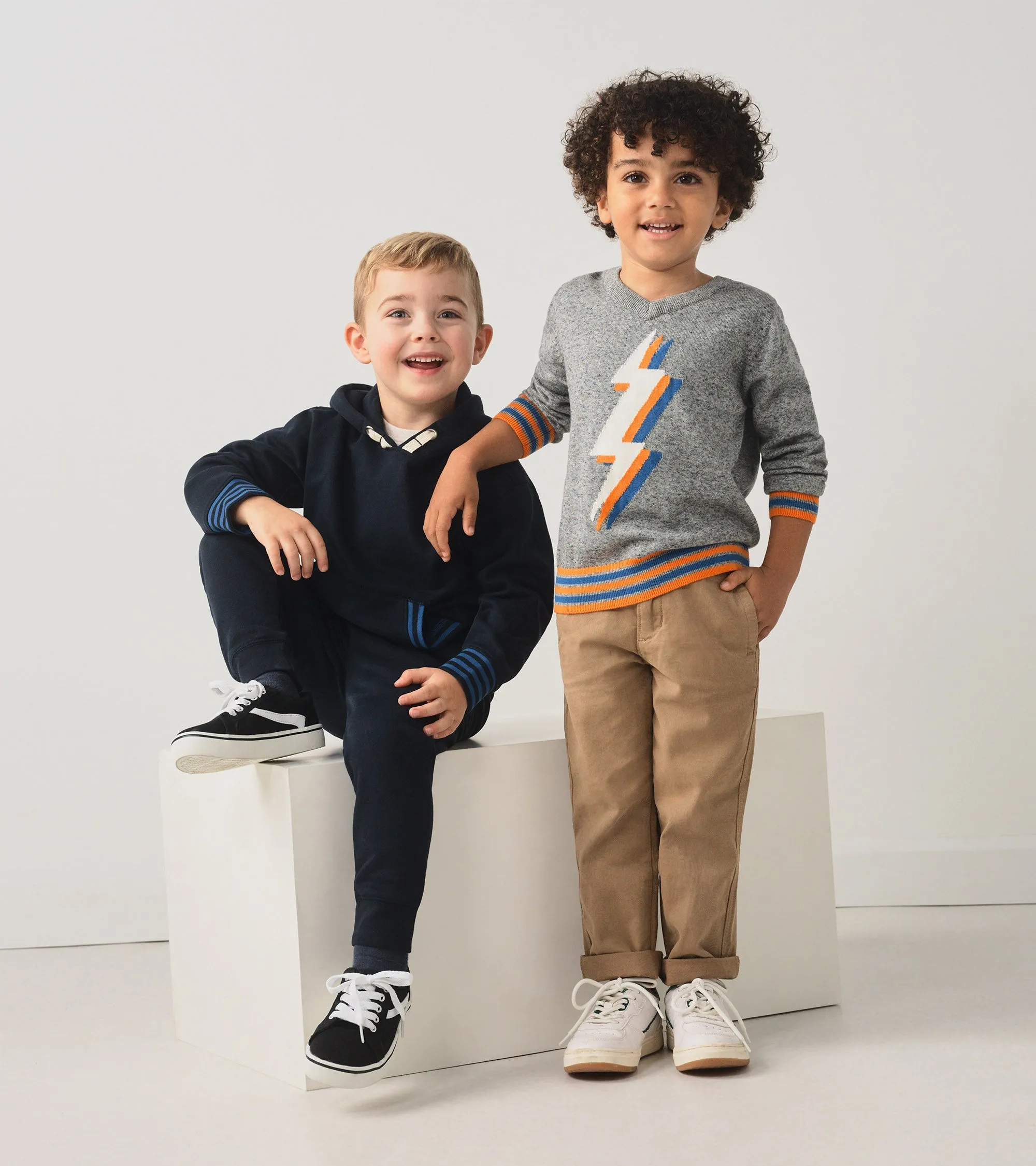 Boys Lightning Bolt Pullover