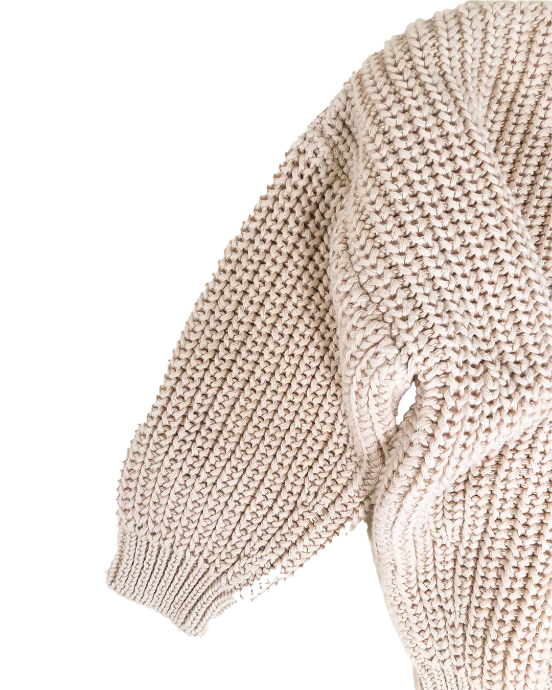 CARDIGAN THE SIMPLE FOLK OATMEAL