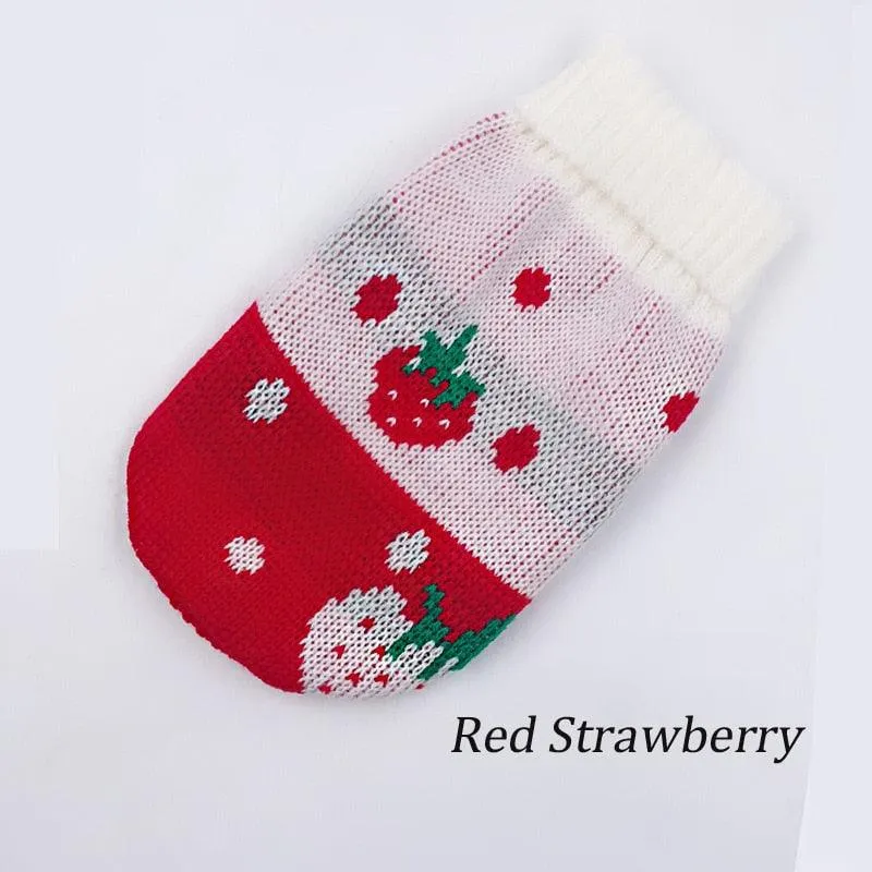 Christmas Pullover Winter Pet Sweater