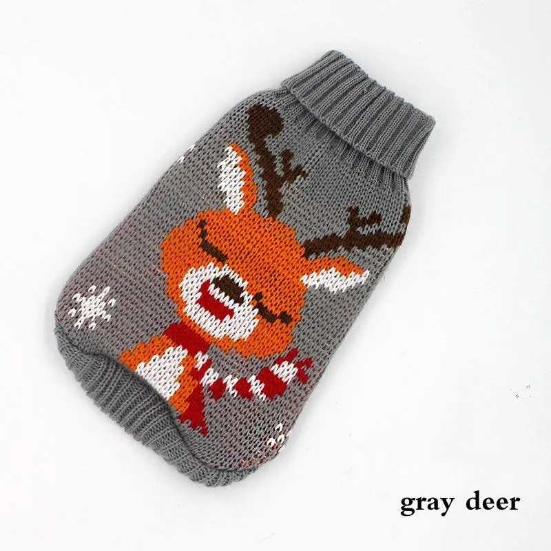 Christmas Pullover Winter Pet Sweater