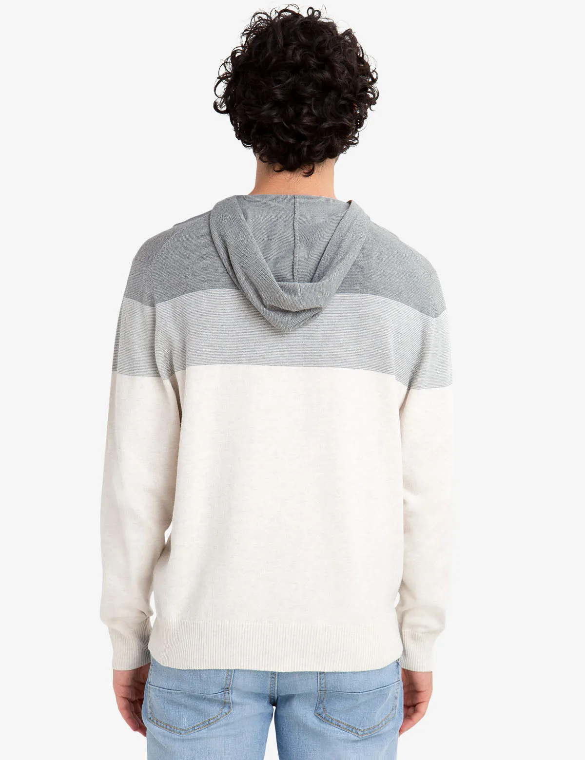 COLORBLOCK PULLOVER HOODIE