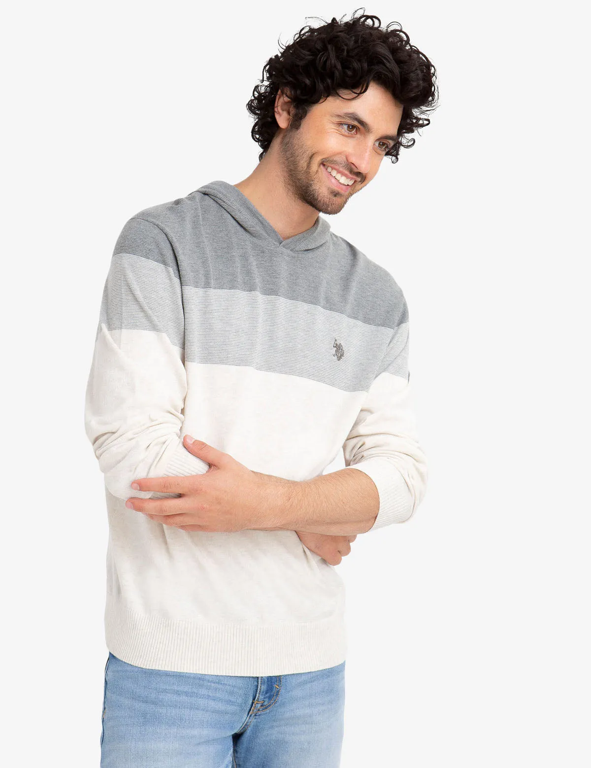 COLORBLOCK PULLOVER HOODIE