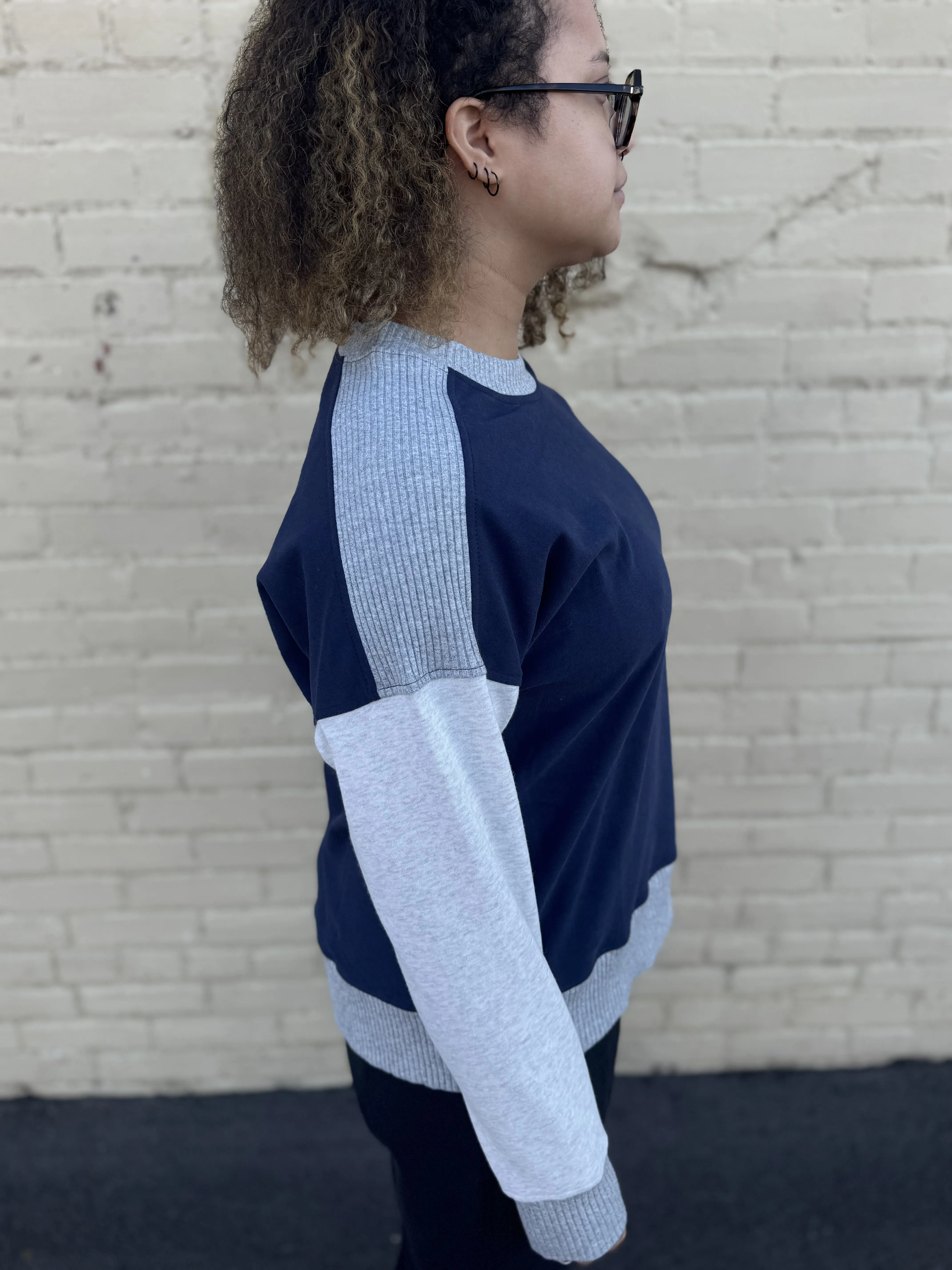 Colorblock Pullover