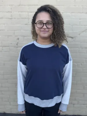Colorblock Pullover