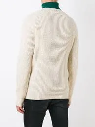 Crew Neck Pullover - Cream