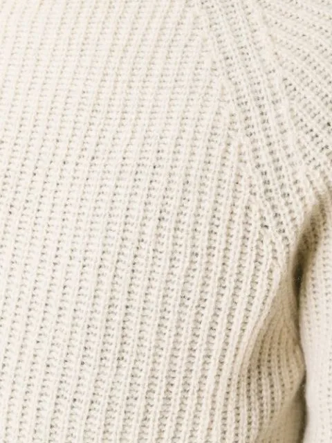 Crew Neck Pullover - Cream