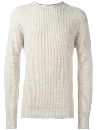 Crew Neck Pullover - Cream