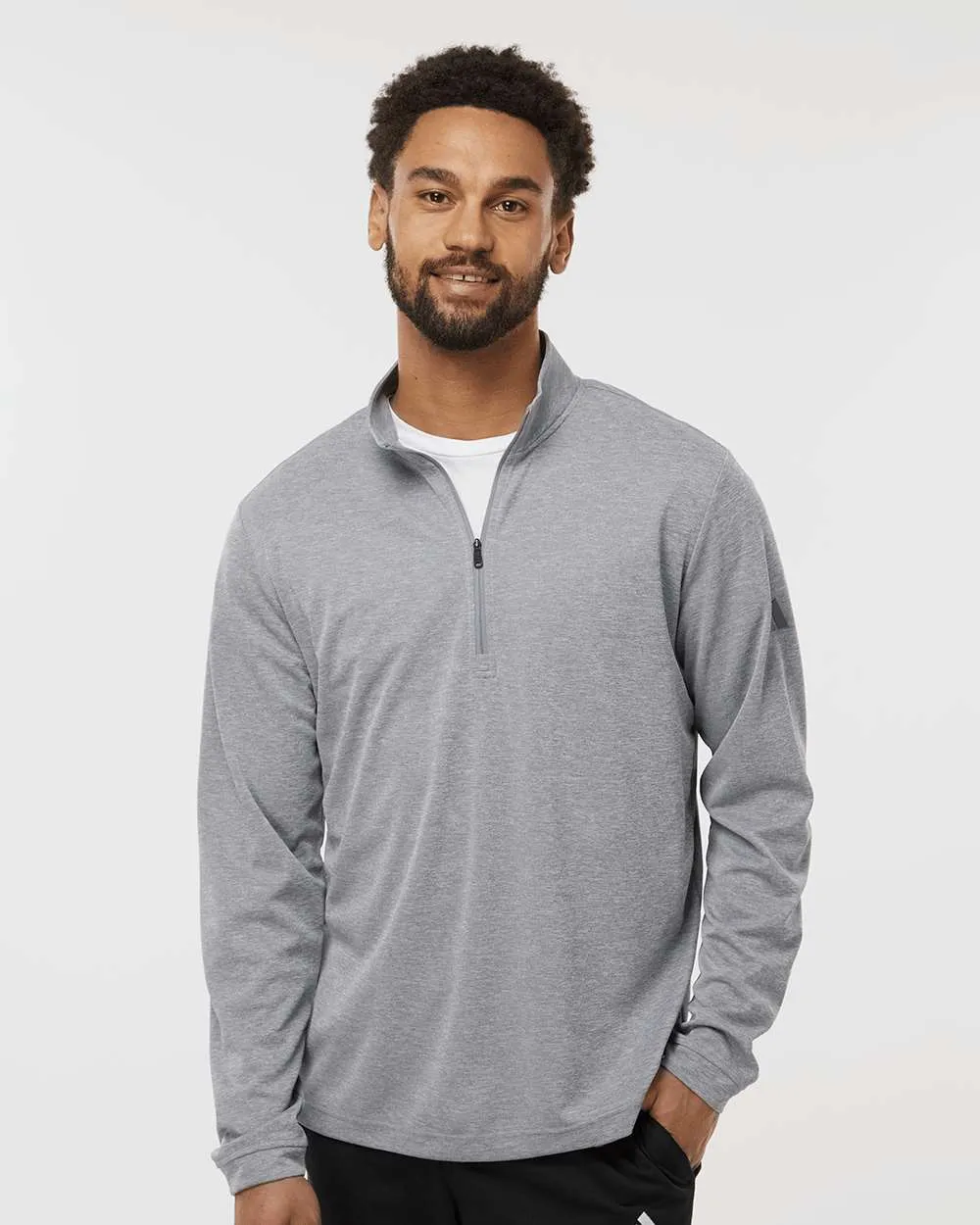 Custom Embroidery - Adidas - Lightweight Quarter-Zip Pullover - A401
