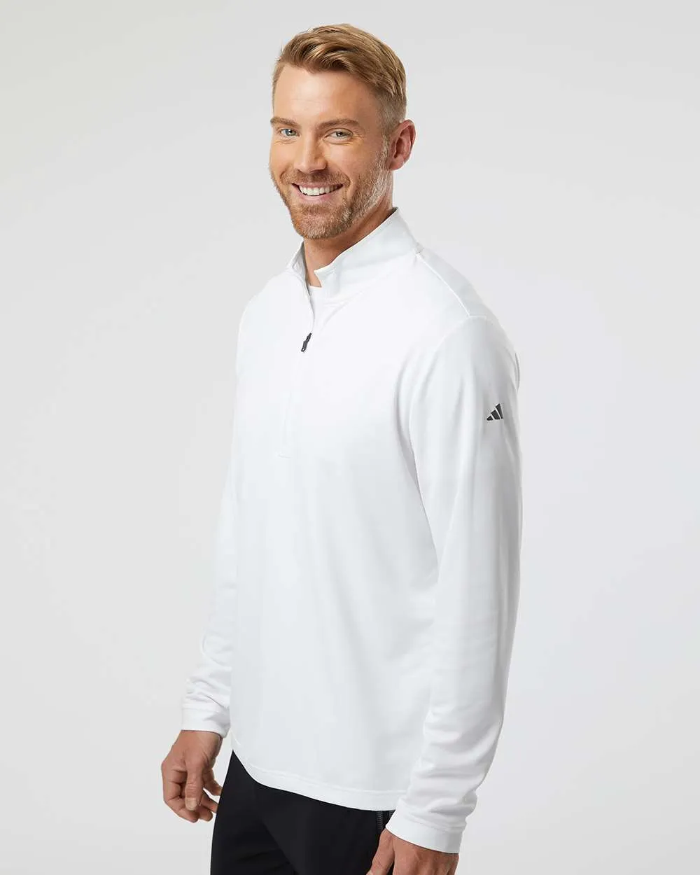 Custom Embroidery - Adidas - Lightweight Quarter-Zip Pullover - A401
