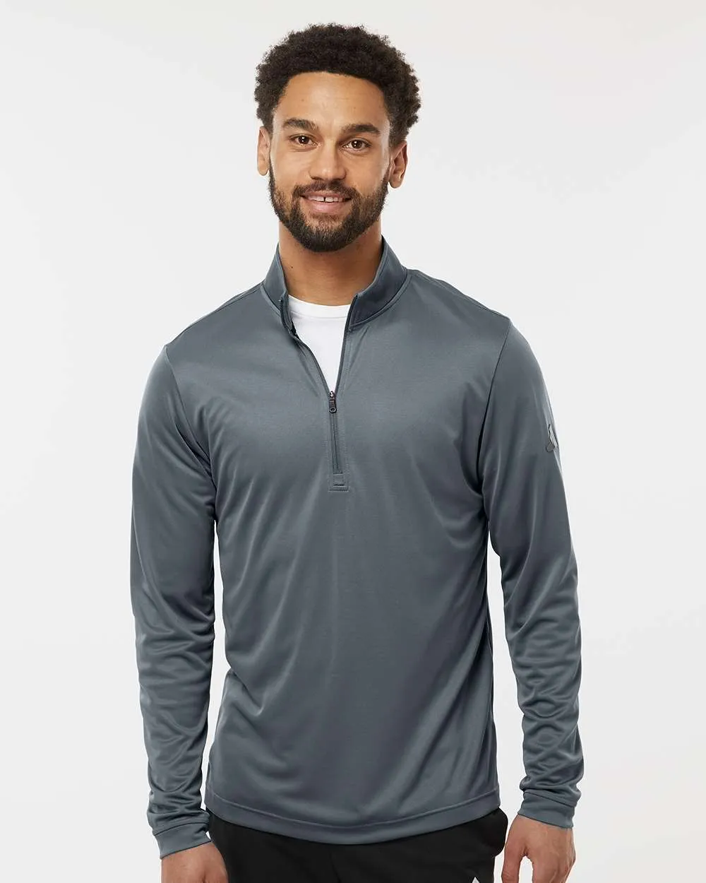 Custom Embroidery - Adidas - Lightweight Quarter-Zip Pullover - A401