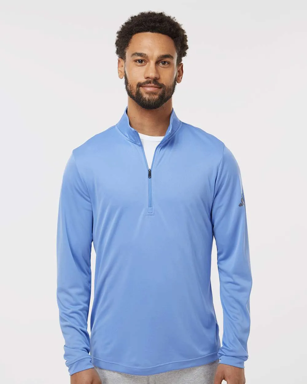 Custom Embroidery - Adidas - Lightweight Quarter-Zip Pullover - A401