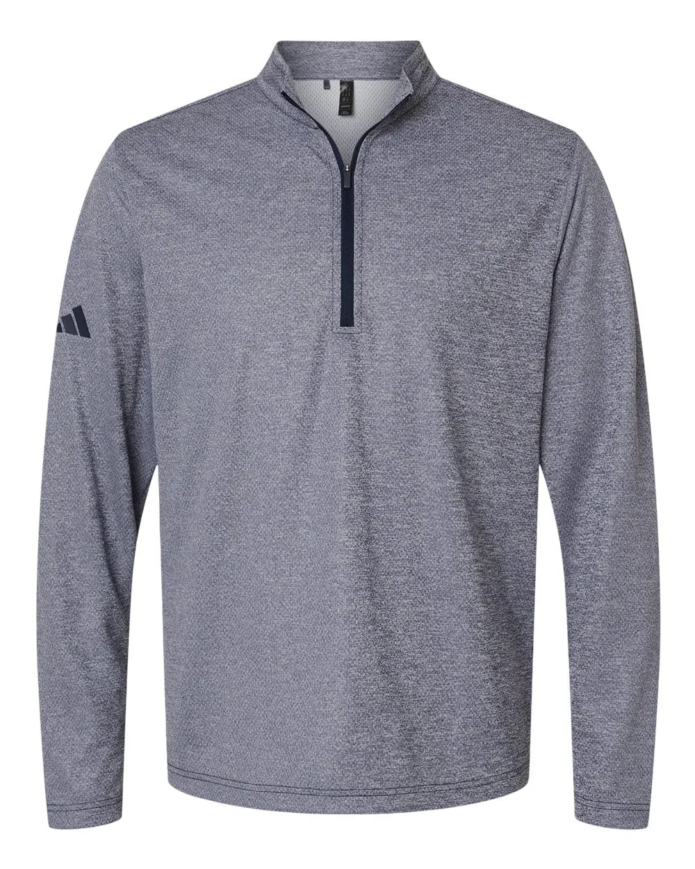 Custom Embroidery - Adidas - Space Dyed Quarter-Zip Pullover - A593