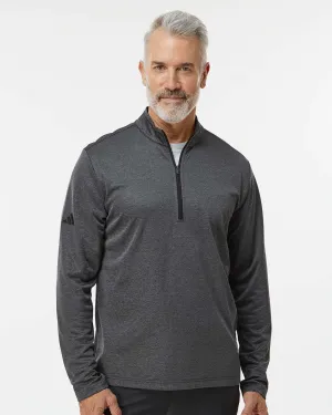 Custom Embroidery - Adidas - Space Dyed Quarter-Zip Pullover - A593