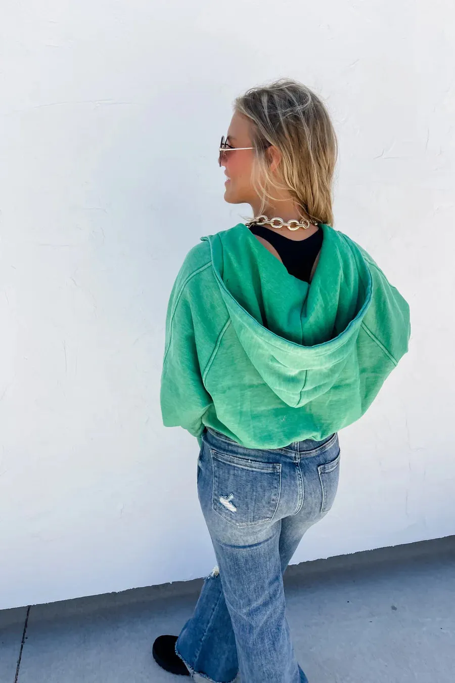 Easy Does It Pullover (Green)