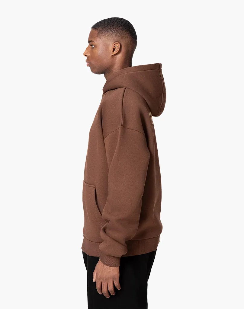 EXCHANGE HOODIE (COFFEE BROWN)