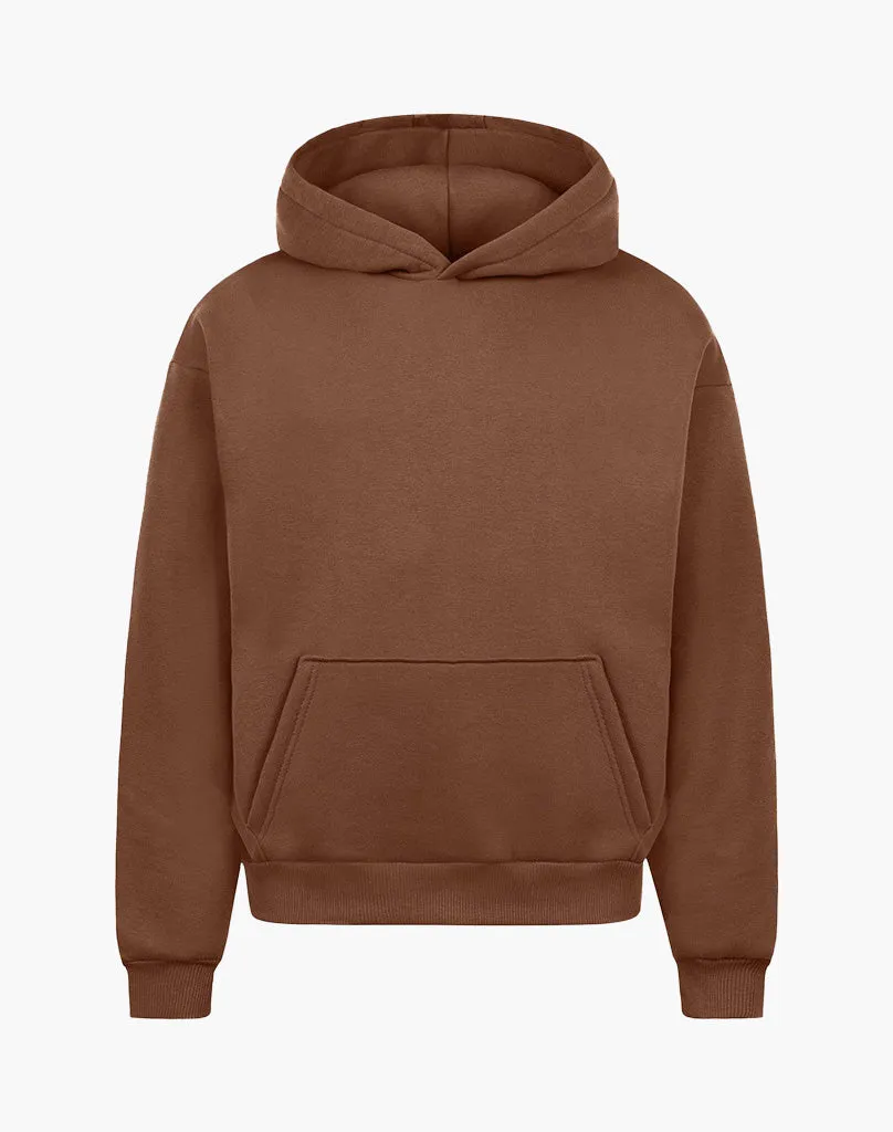 EXCHANGE HOODIE (COFFEE BROWN)