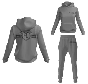 Four Kings Women's V1 Pullover Sweatsuit (Gray)