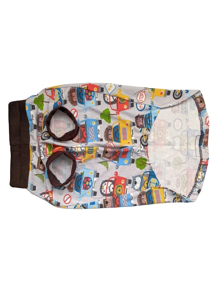 Friends in Traffic Dog Pajamas