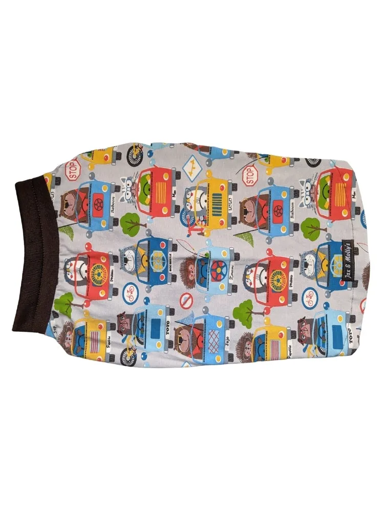 Friends in Traffic Dog Pajamas