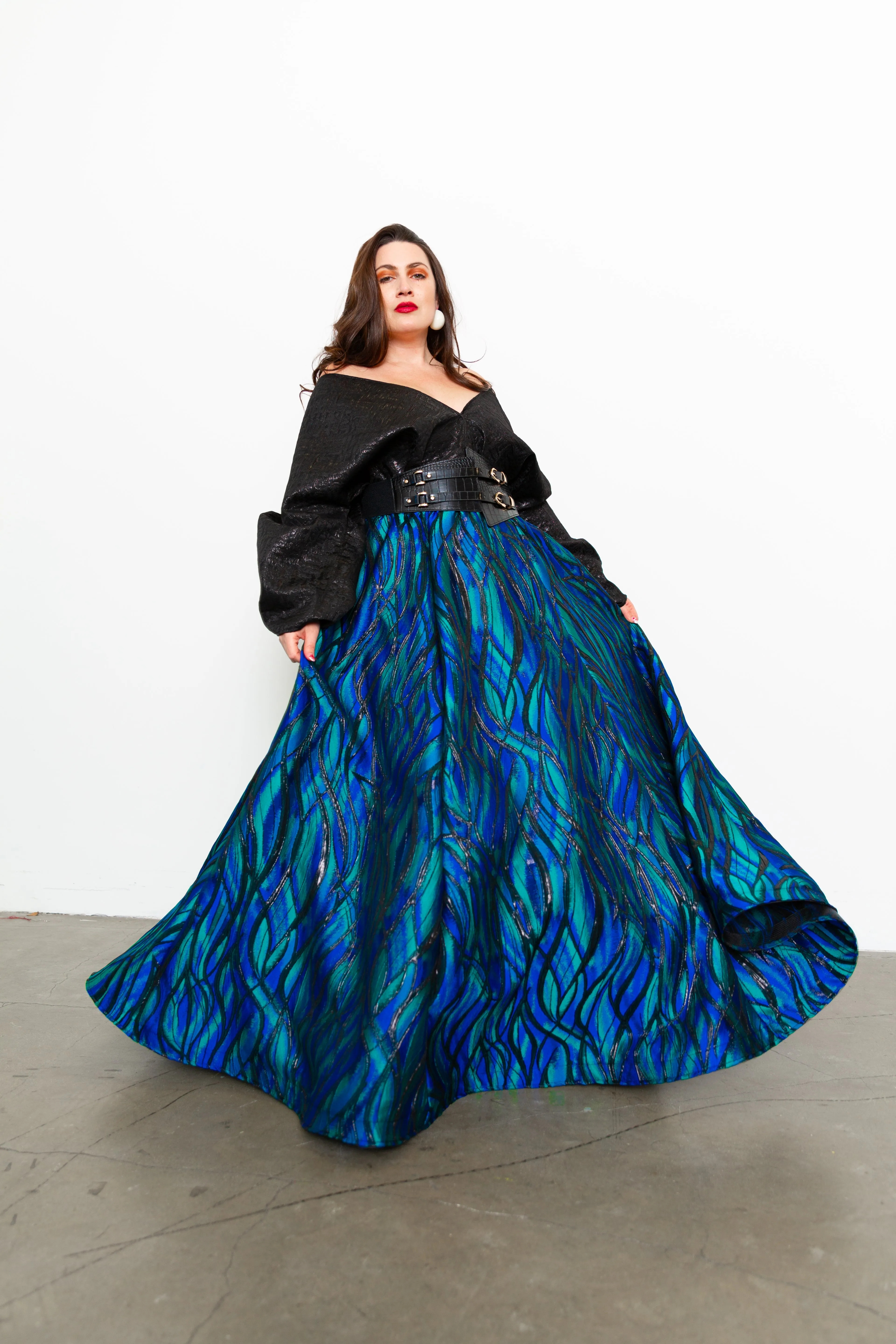Gala Skirt in "Water"