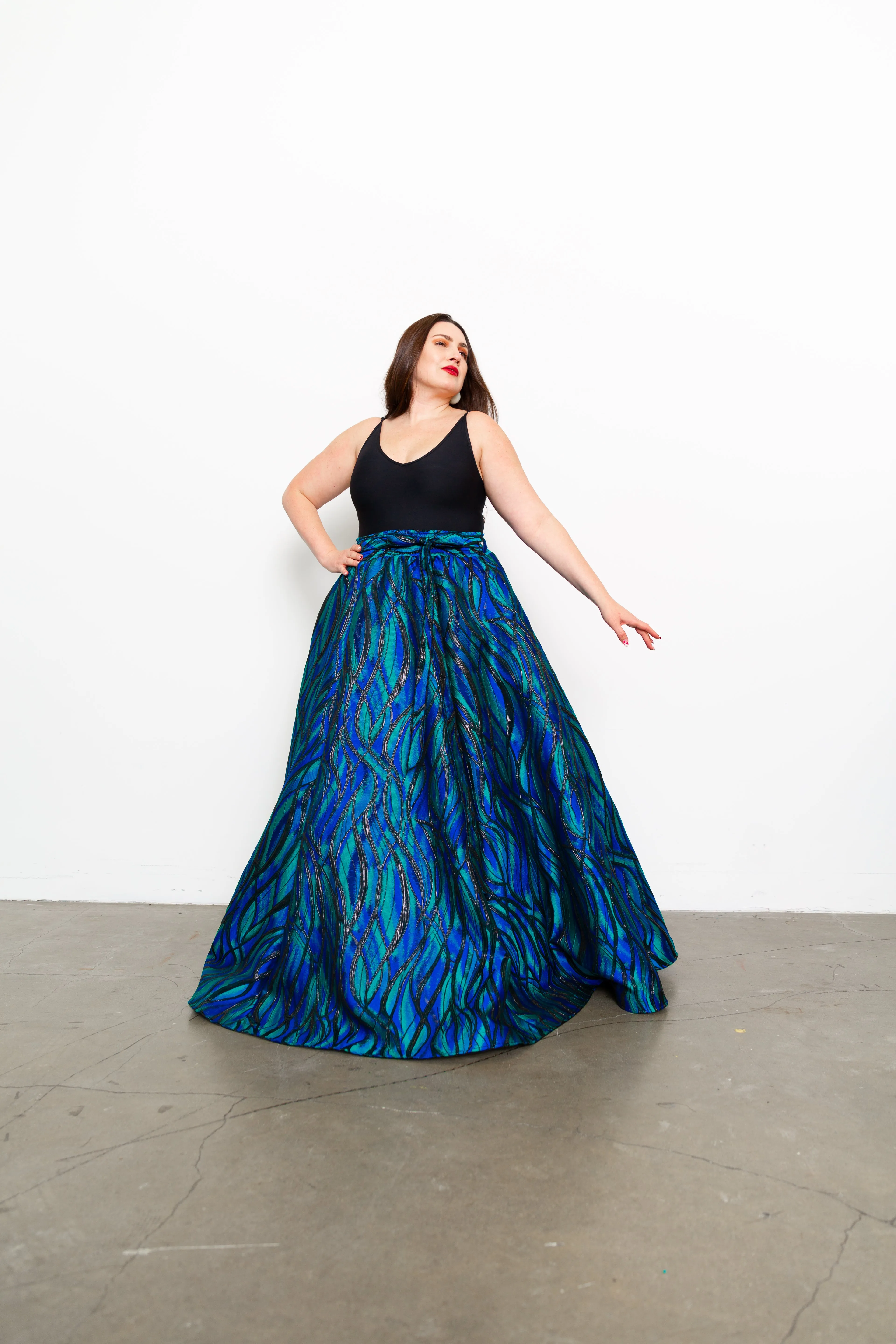 Gala Skirt in "Water"