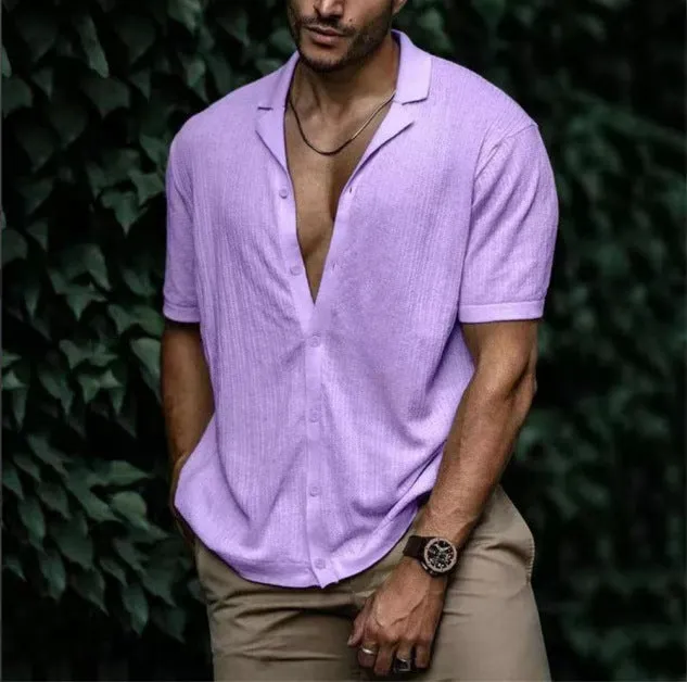 Harry™ |  Short Sleeve Solid Color T-shirt