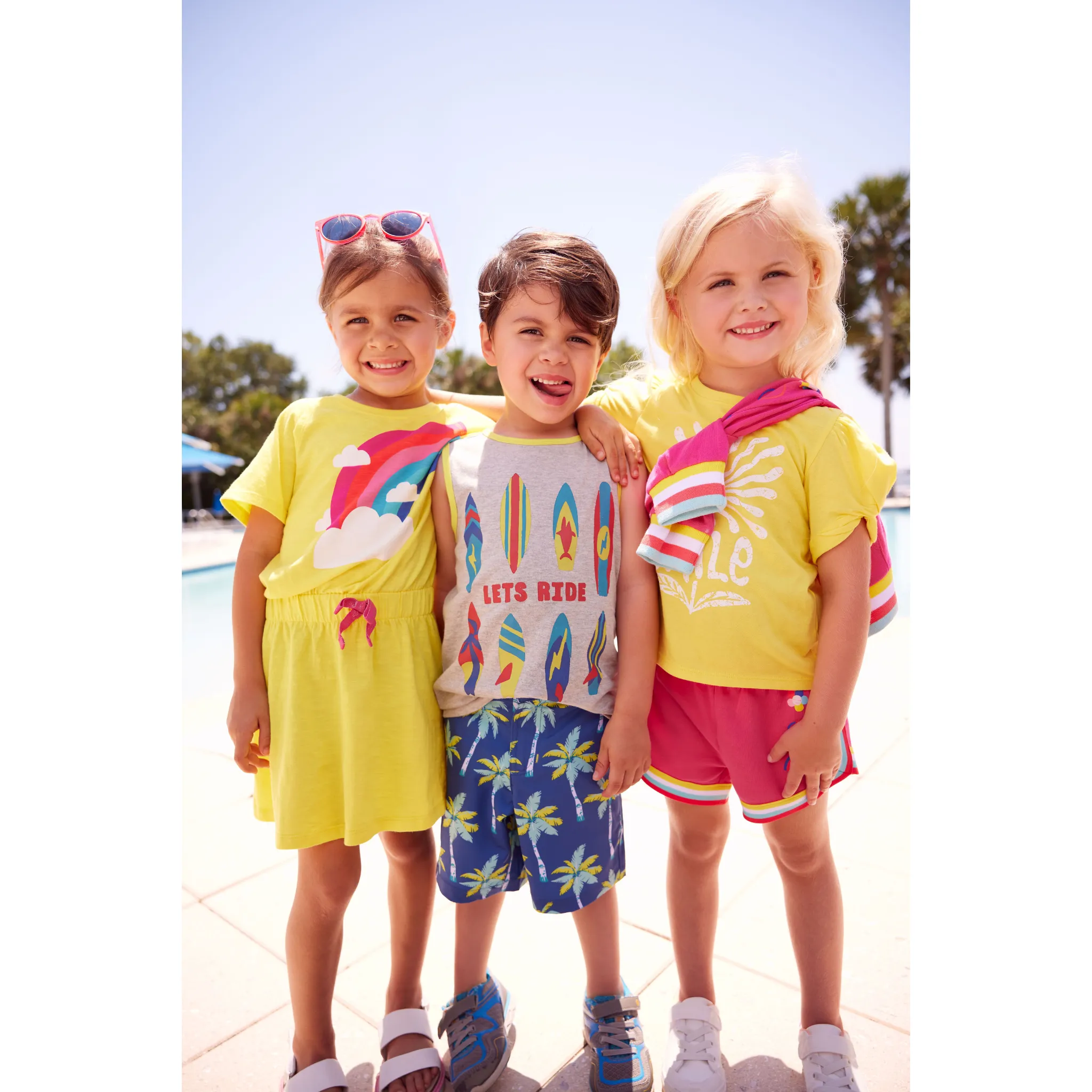 Hatley Lets Ride Muscle Tank -  Athletic Grey Melange