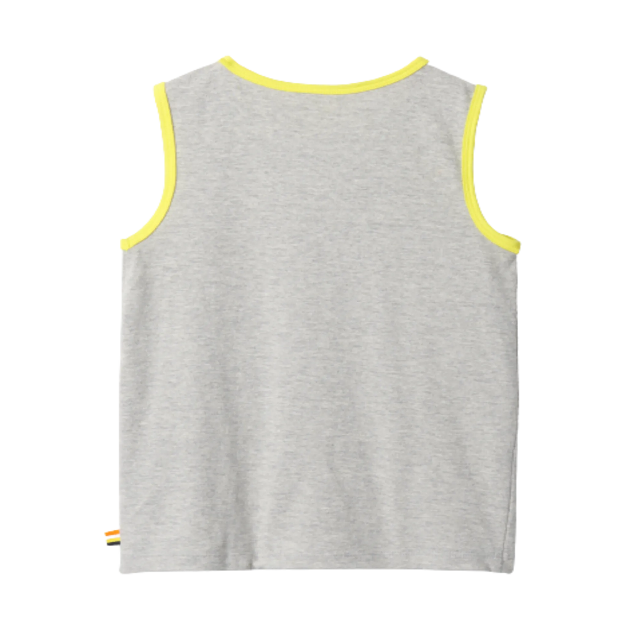 Hatley Lets Ride Muscle Tank -  Athletic Grey Melange