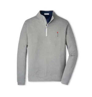 Hidden Creek Peter Millar Perth 1/4 Zip Smoke