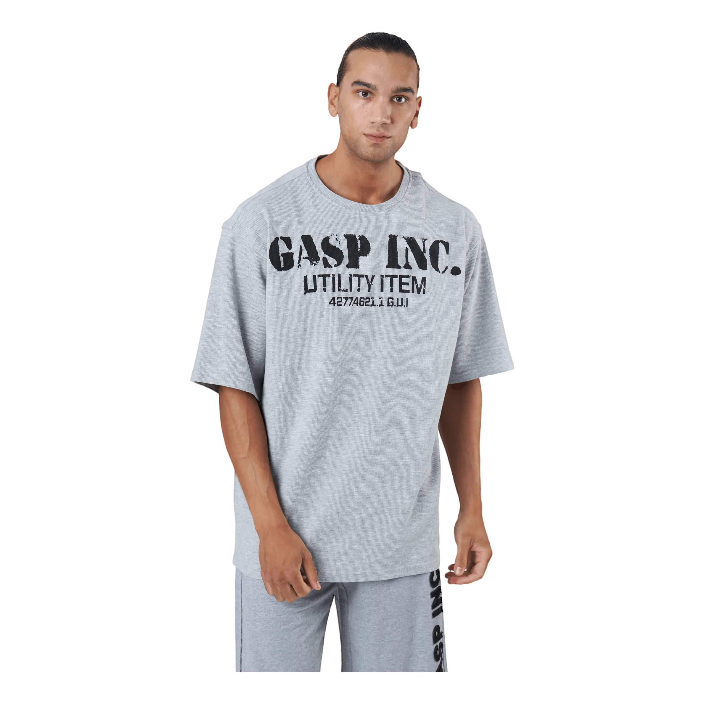 Iron Thermal Tee Grey Melange