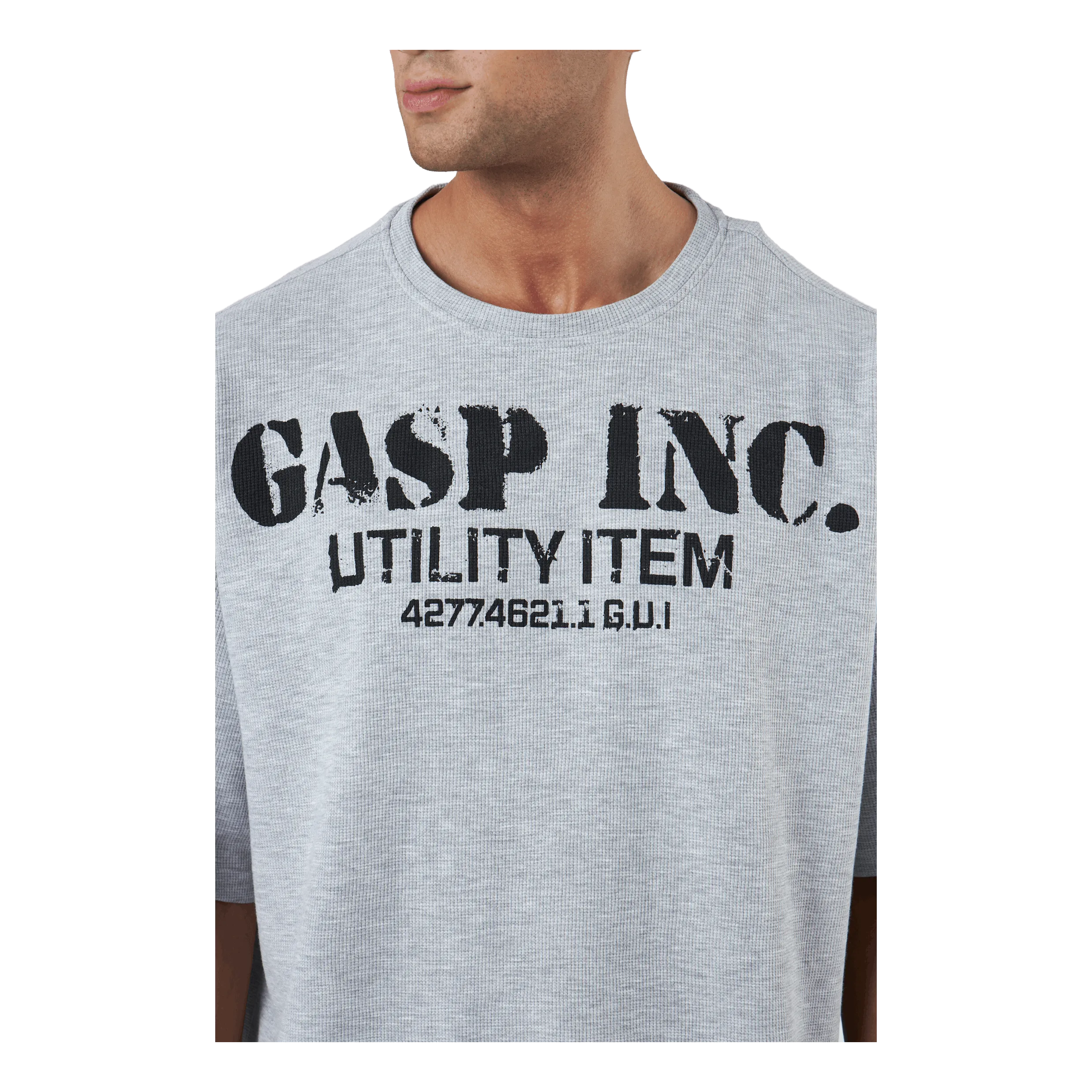 Iron Thermal Tee Grey Melange