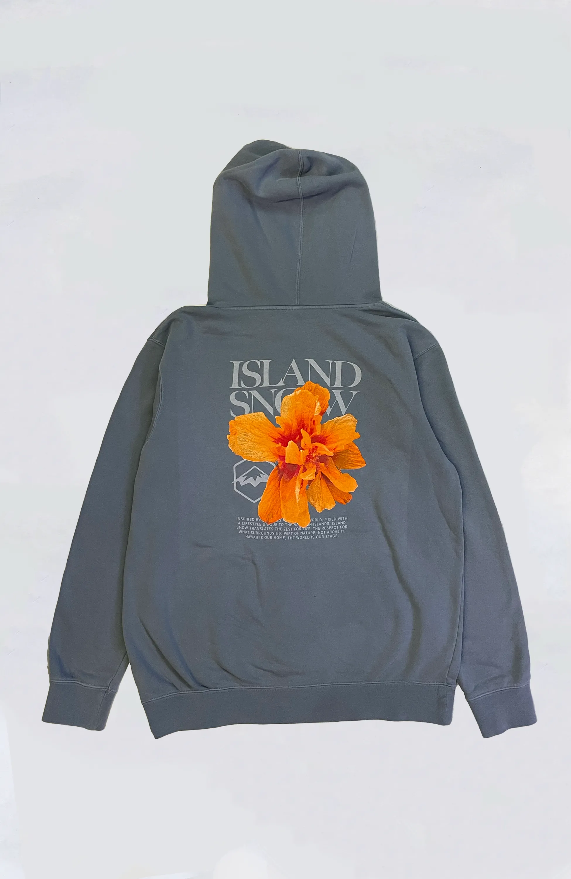 Island Snow Hawaii - IS Sunrise Hibiscus Garment Dyed Hoodie