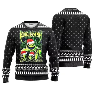 JulesRoche Ugly Christmas Sweater | All-Over Graphic Print