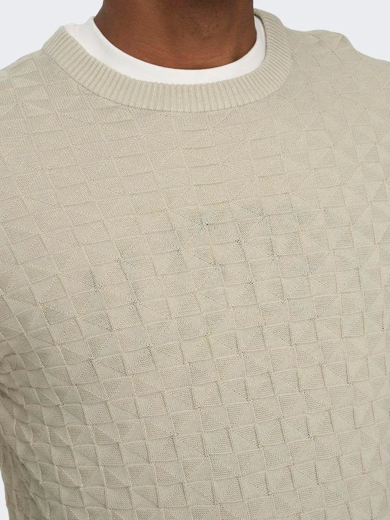 Kalle Crew Neck - Oatmeal