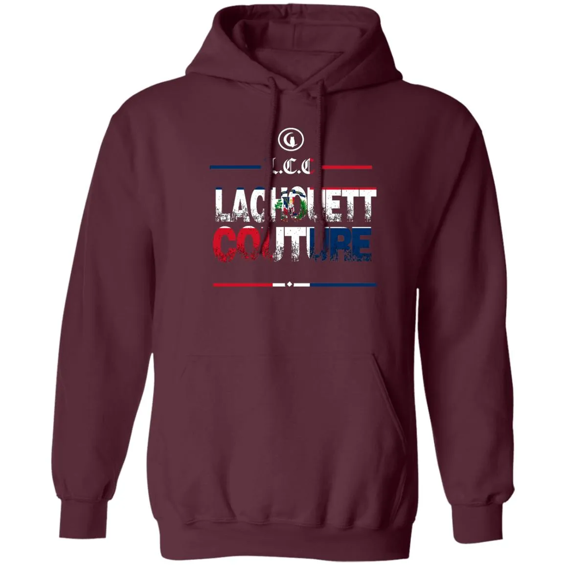 LCC DOMINICA.REP GRUNDGE UNISEX HOODIE
