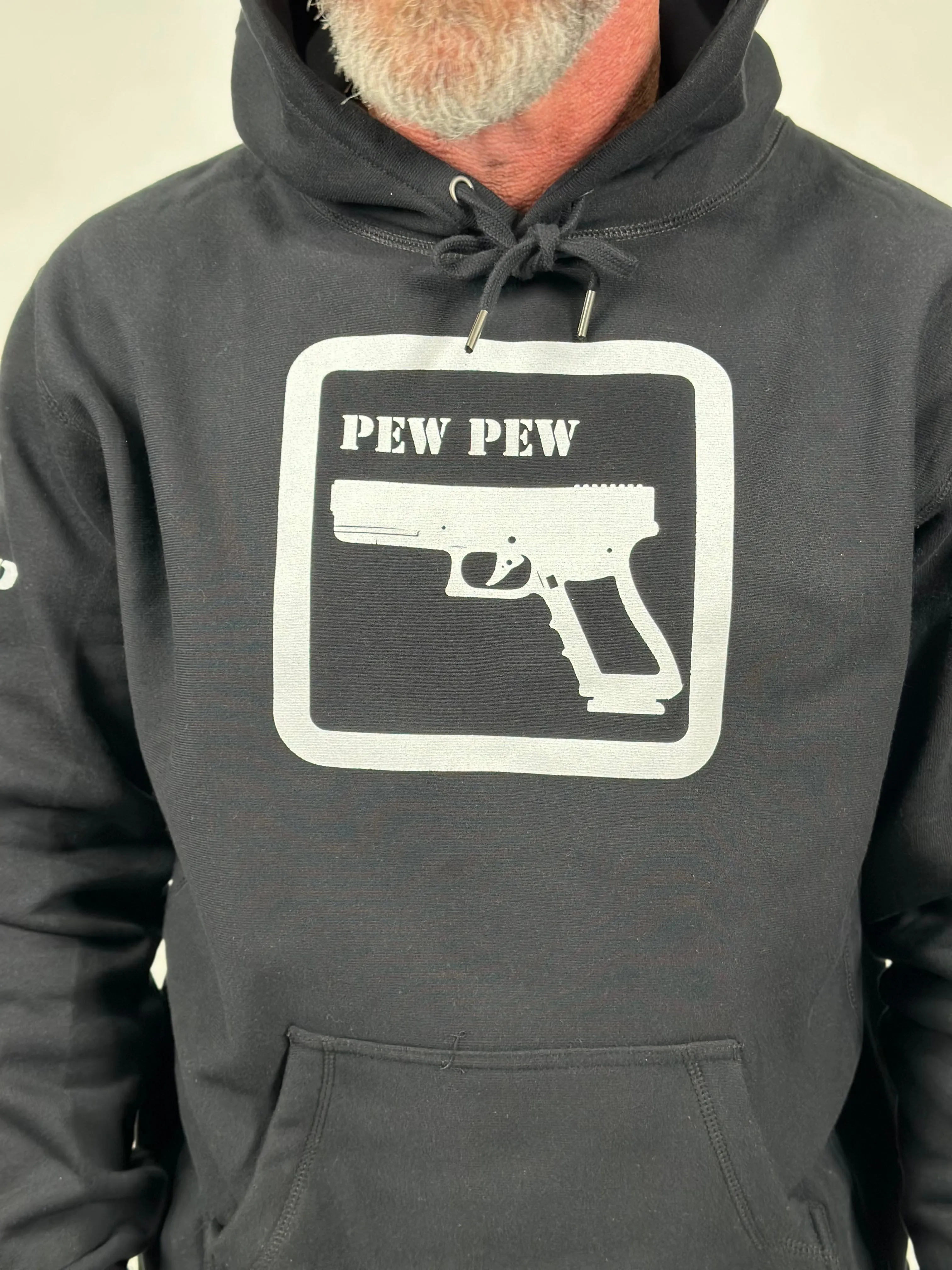 Lions Not Sheep "Pew Pew" Unisex Heavyweight Hoodie