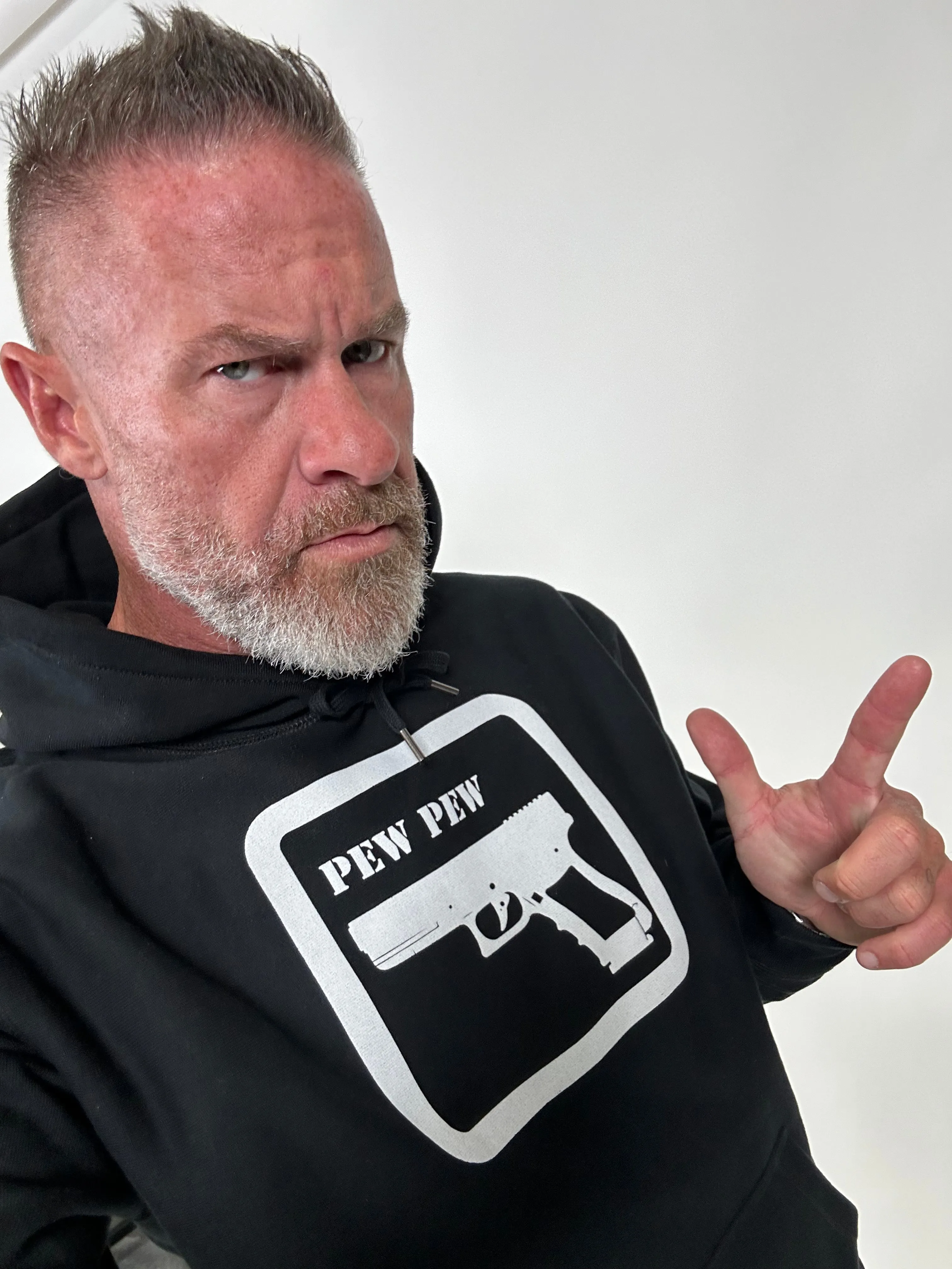 Lions Not Sheep "Pew Pew" Unisex Heavyweight Hoodie