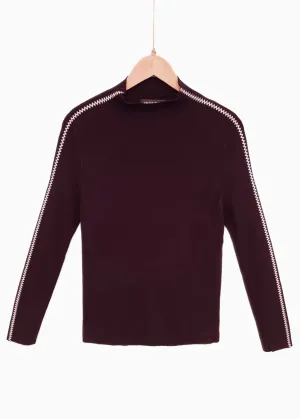 LUCA | Zig Zag Pullover | Black