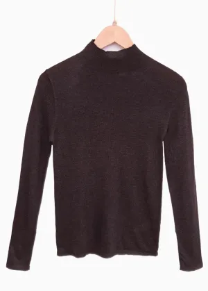 LUCIA | Fine Knit Pullover | Dark Grey