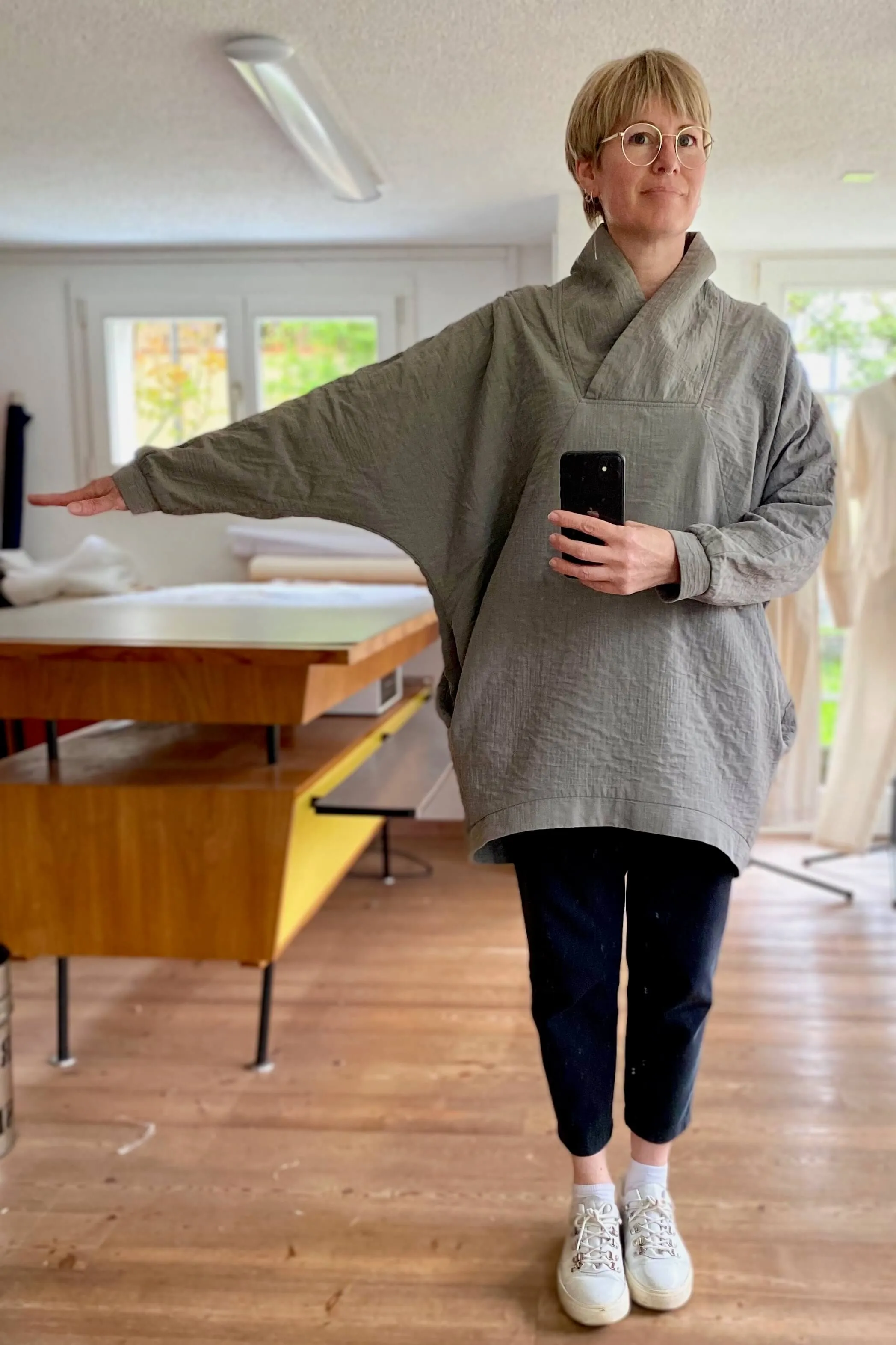 No5 Schnittmuster one size Pullover