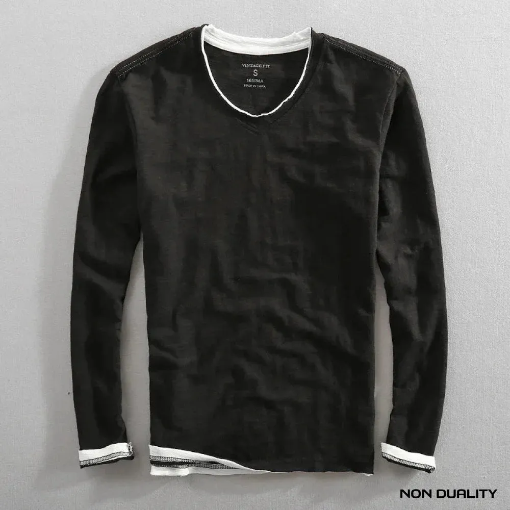 Non Duality | Contrast Edge Shirt