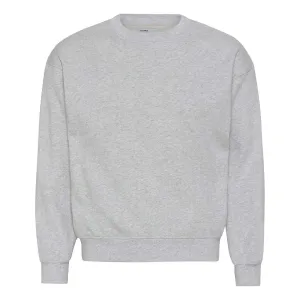 Organic Oversized Crew - heather grey