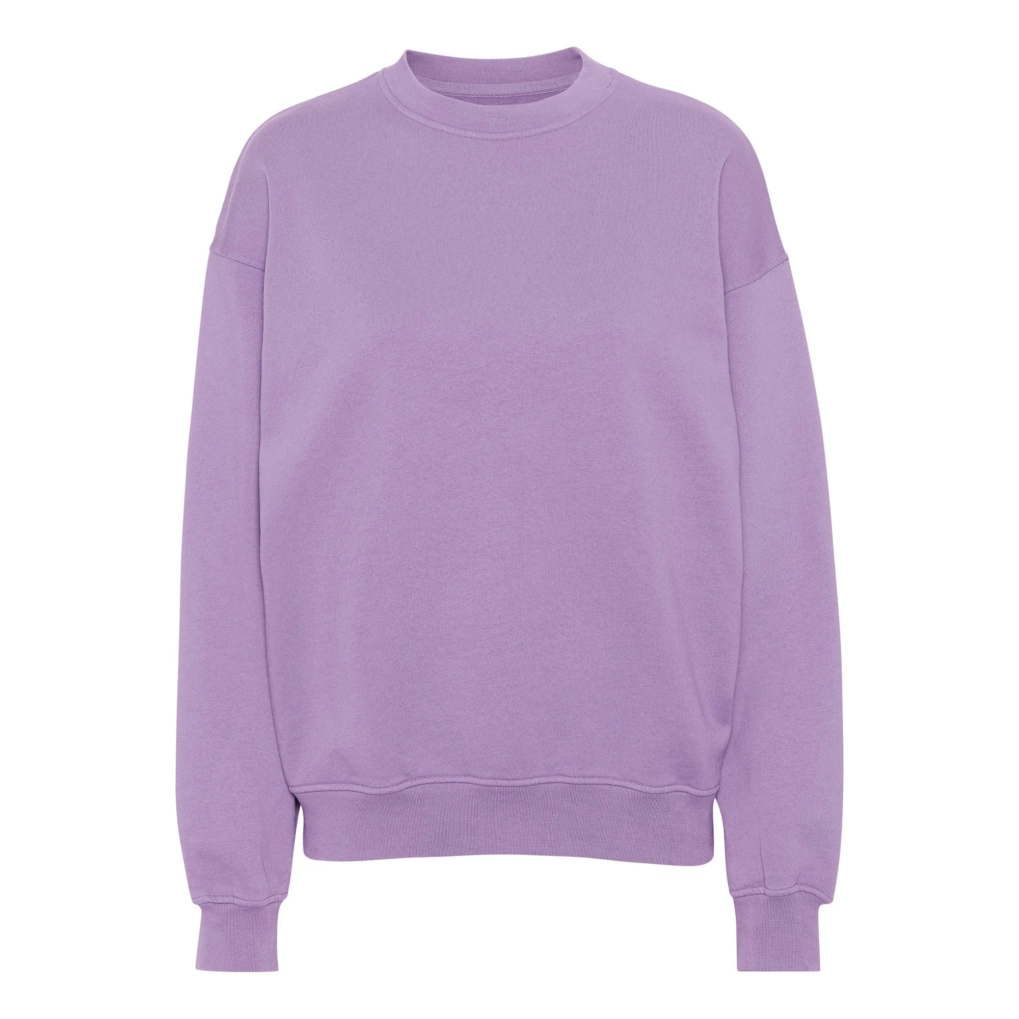 Organic Oversized Crew Pearly Purple