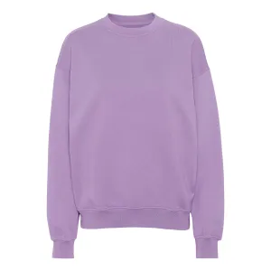 Organic Oversized Crew Pearly Purple