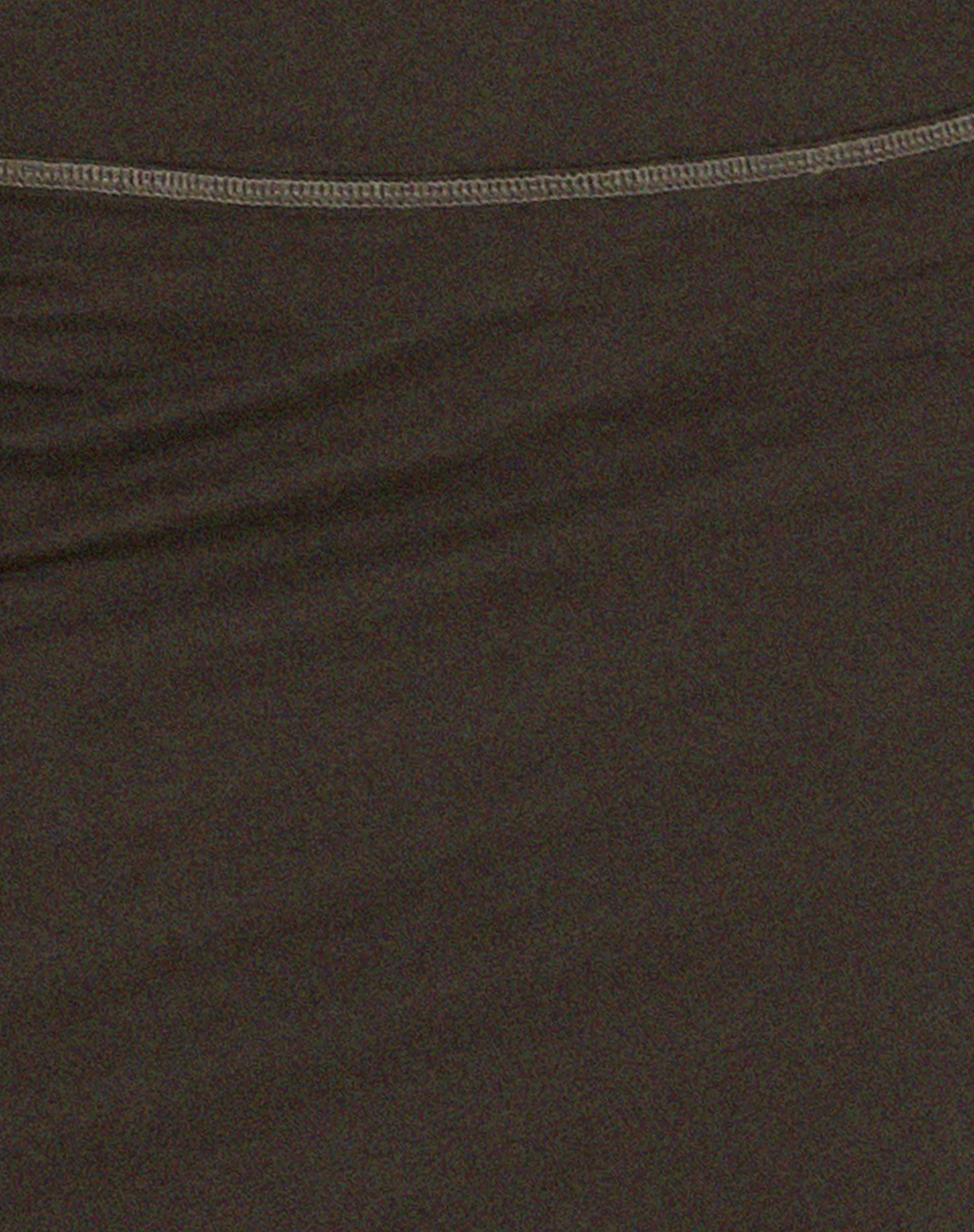 Peka Midi Skirt in Gunmetal with Grey Top Stitch