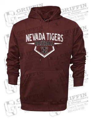 Performance Fleece Hoodie - Baseball - Nevada Tigers 24-W