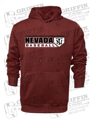 Performance Fleece Hoodie - Baseball - Nevada Tigers 24-Y